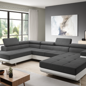 U shaped corner sofas